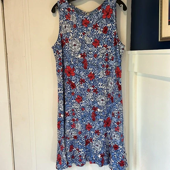 EUC Tommy Bahama Flounce Darcy Dress - Picture 4 of 6